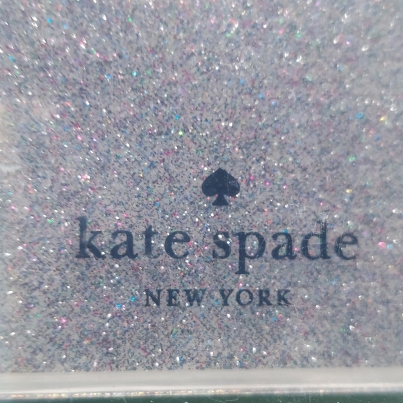 Kate Spade Hardshell Case + Ring iPhone® X and XS - Scallop Black Multi/Clear - Picture 12 of 12